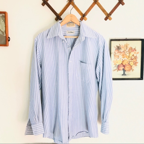 L.L. Bean Other - L.L. Bean Vintage Striped Button Down